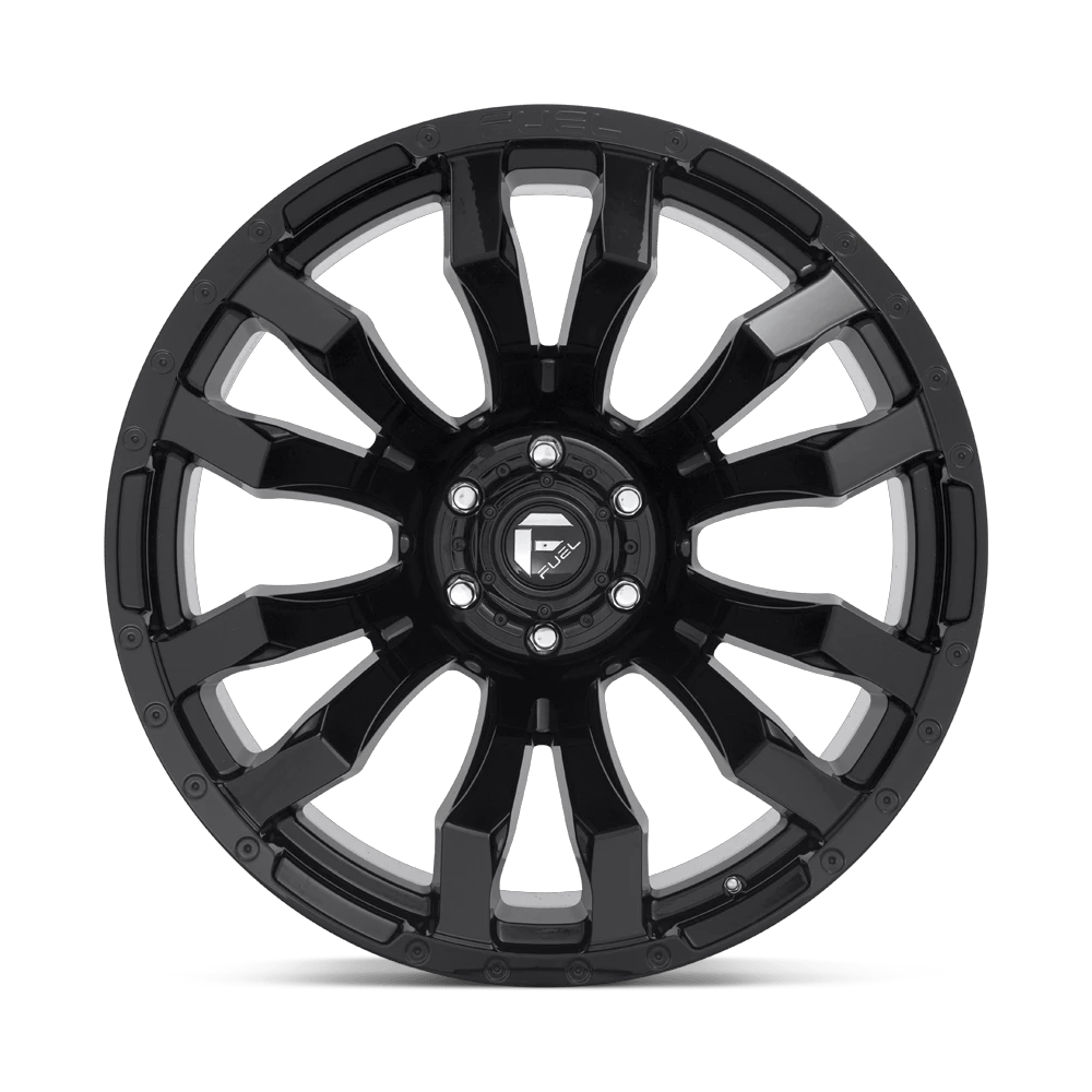 Fuel: kolo BLITZ 22X12 6X135 87.1 BL -44 Černý - Obrázek 4