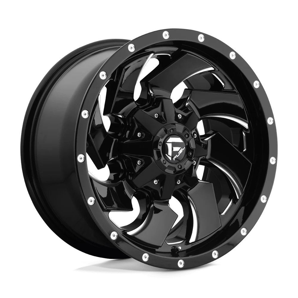 Fuel: cerchio CLEAVER 20X10 5X5.5/150 110.1 NBL -18 Nero - immagine 2