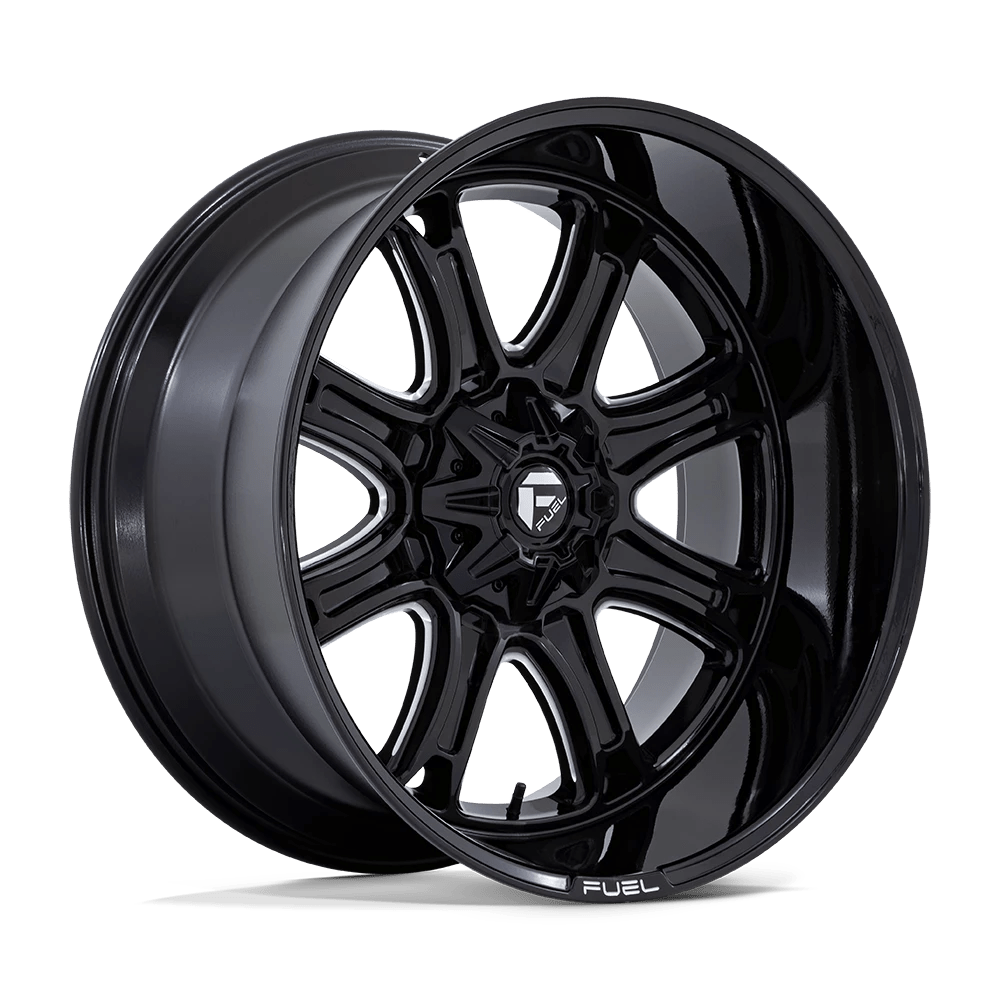 Fuel: kolo DARKSTAR 20X10 8X180 124 -18 Černý - Obrázek 2