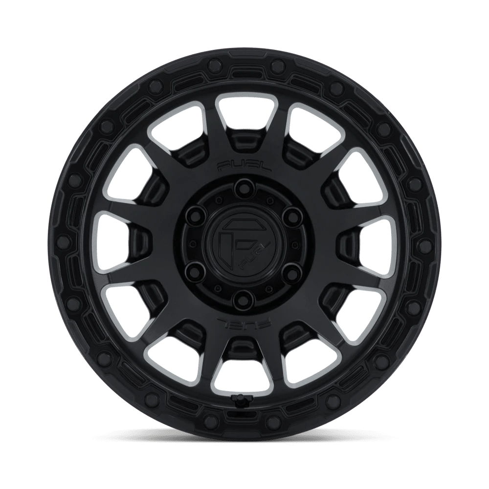 Fuel: kolo FORTRESS 18X9 5X5 71 +1 M-BLK G-BLK Černý - Obrázek 4