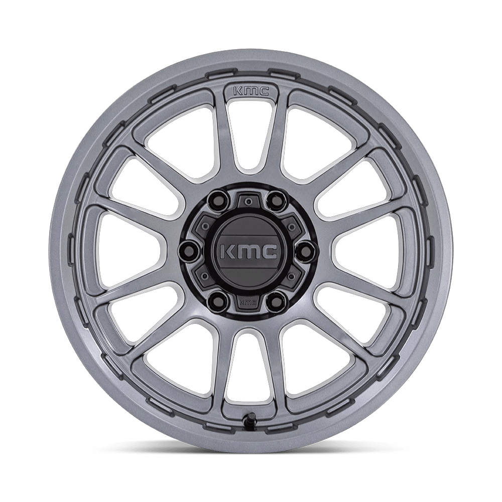 KMC: kolo KM727 WRATH 17X8.5 6X5.5 106.1 Šedá +0 - Obrázek 4