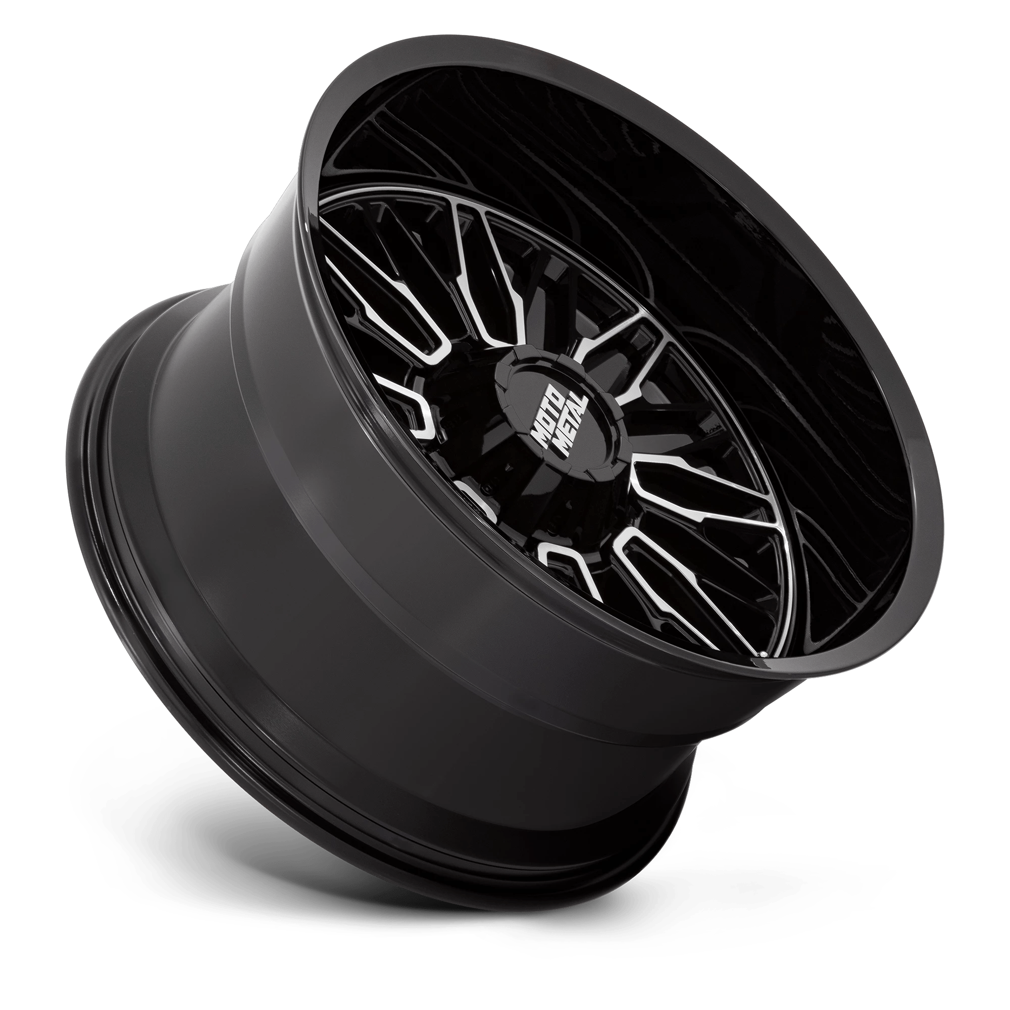 Moto Metal: Felge STINGER 20X10 6X135/5.5 106 -18 GBLK-MCH Schwarz – Bild 4
