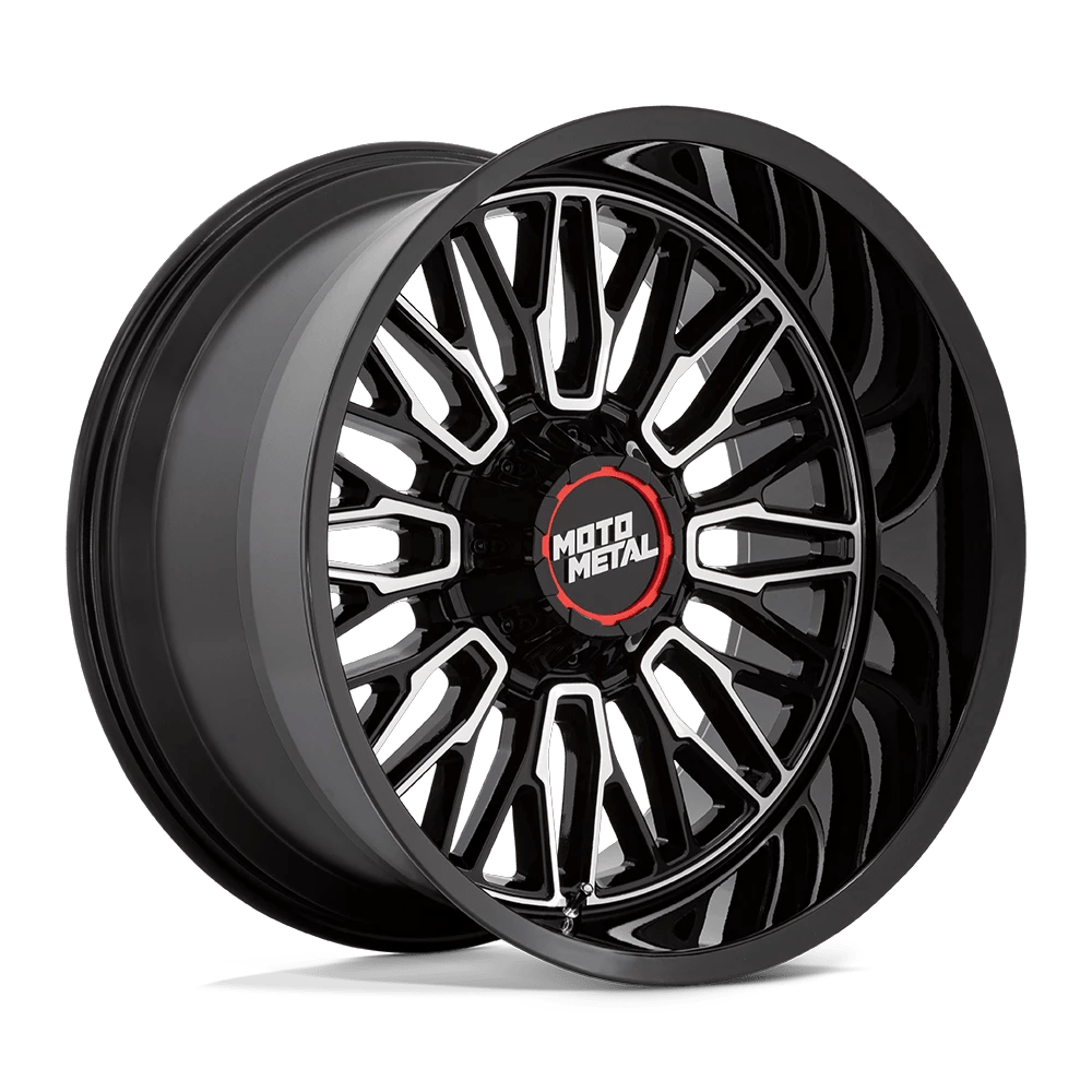 Moto Metal: Felge STINGER 20X10 6X135/5.5 106 -18 GBLK-MCH Schwarz – Bild 3