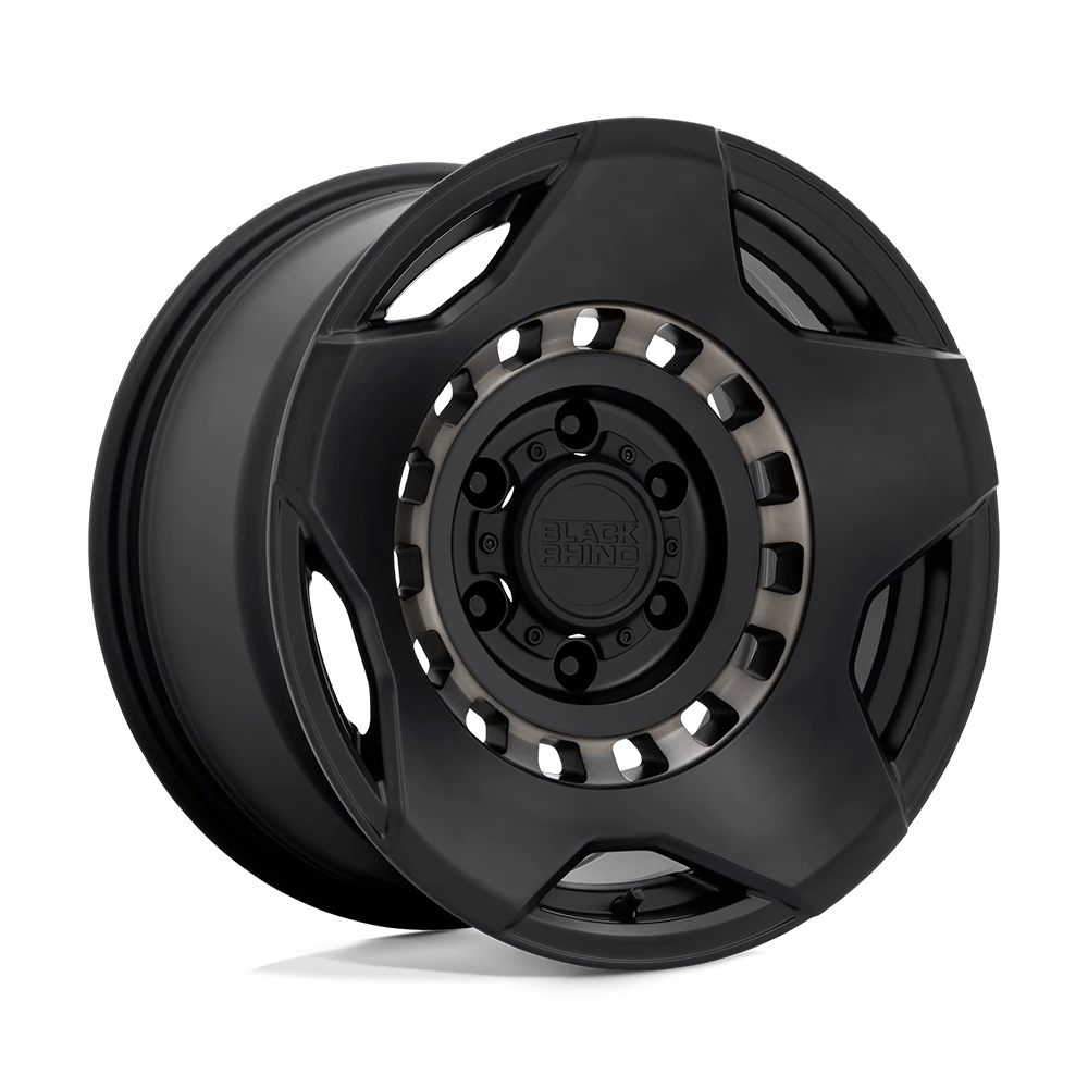 Black Rhino: cerchio BR MUZZL 17X9 6X139 -18 112 M-BL DDT RNG Nera - immagine 2