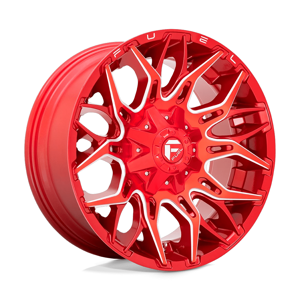 Fuel: Felge TWITCH 22X12 8X170 125.1 CRM -44MM Rot – Bild 2