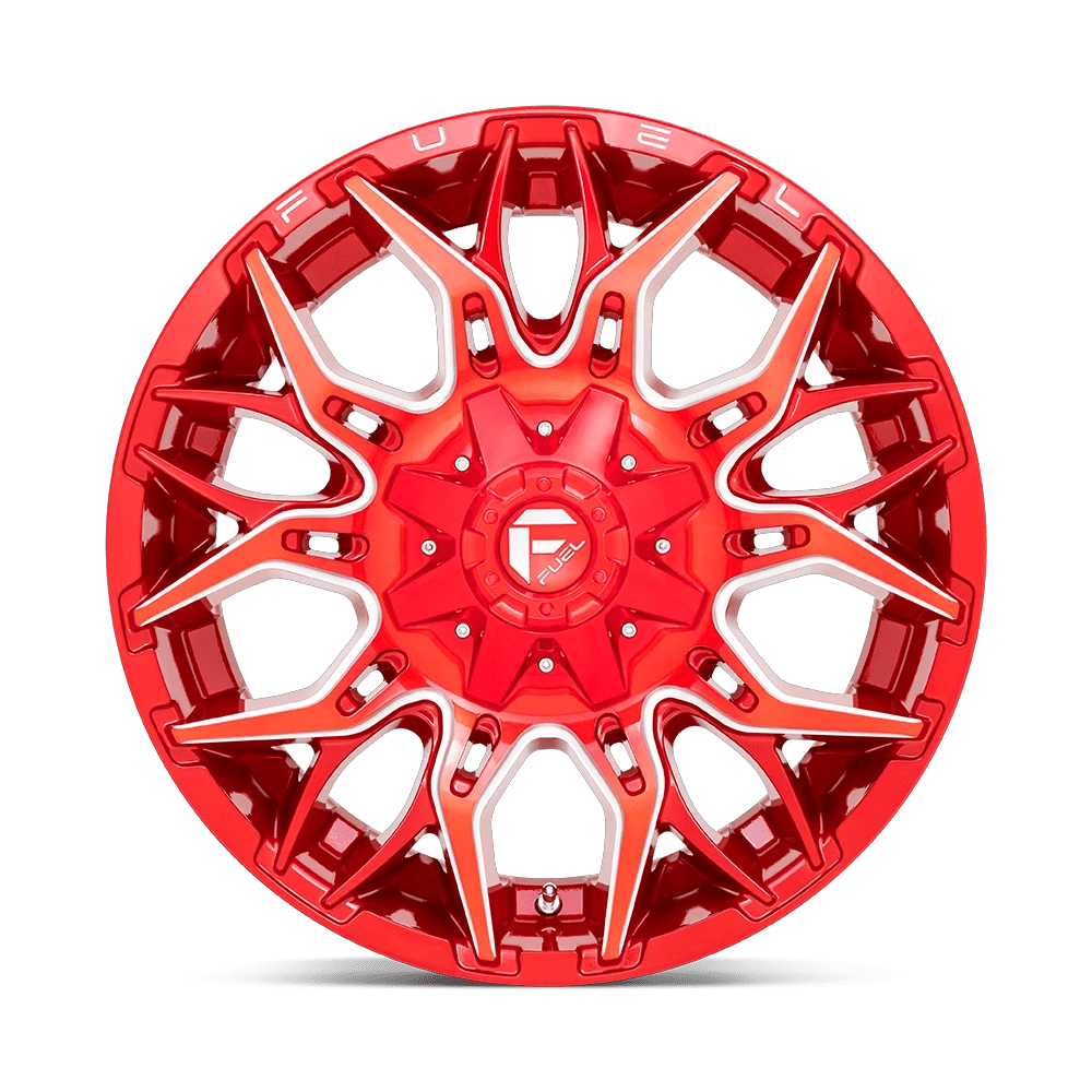 Fuel: Felge TWITCH 22X12 8X170 125.1 CRM -44MM Rot – Bild 4