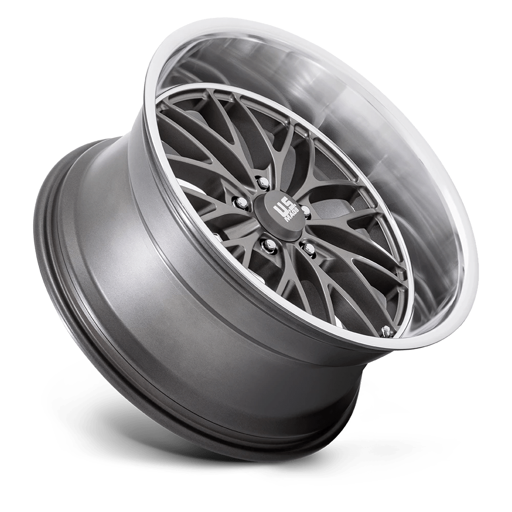 US Mag: Felge SANTA CRUZ 20X8.5 5X4.75 72 GD +6 Grau – Bild 3