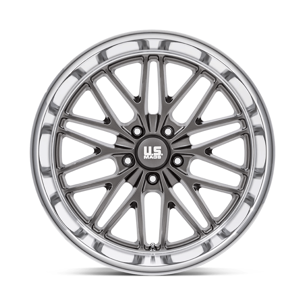 US Mag: Felge SANTA CRUZ 20X8.5 5X4.75 72 GD +6 Grau – Bild 4